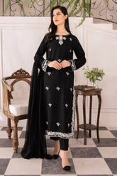 BATIK - 3PC LAWN EMBROIDERED SHIRT WITH CHIFFON DUPATTA AND TROUSER - HZG2081